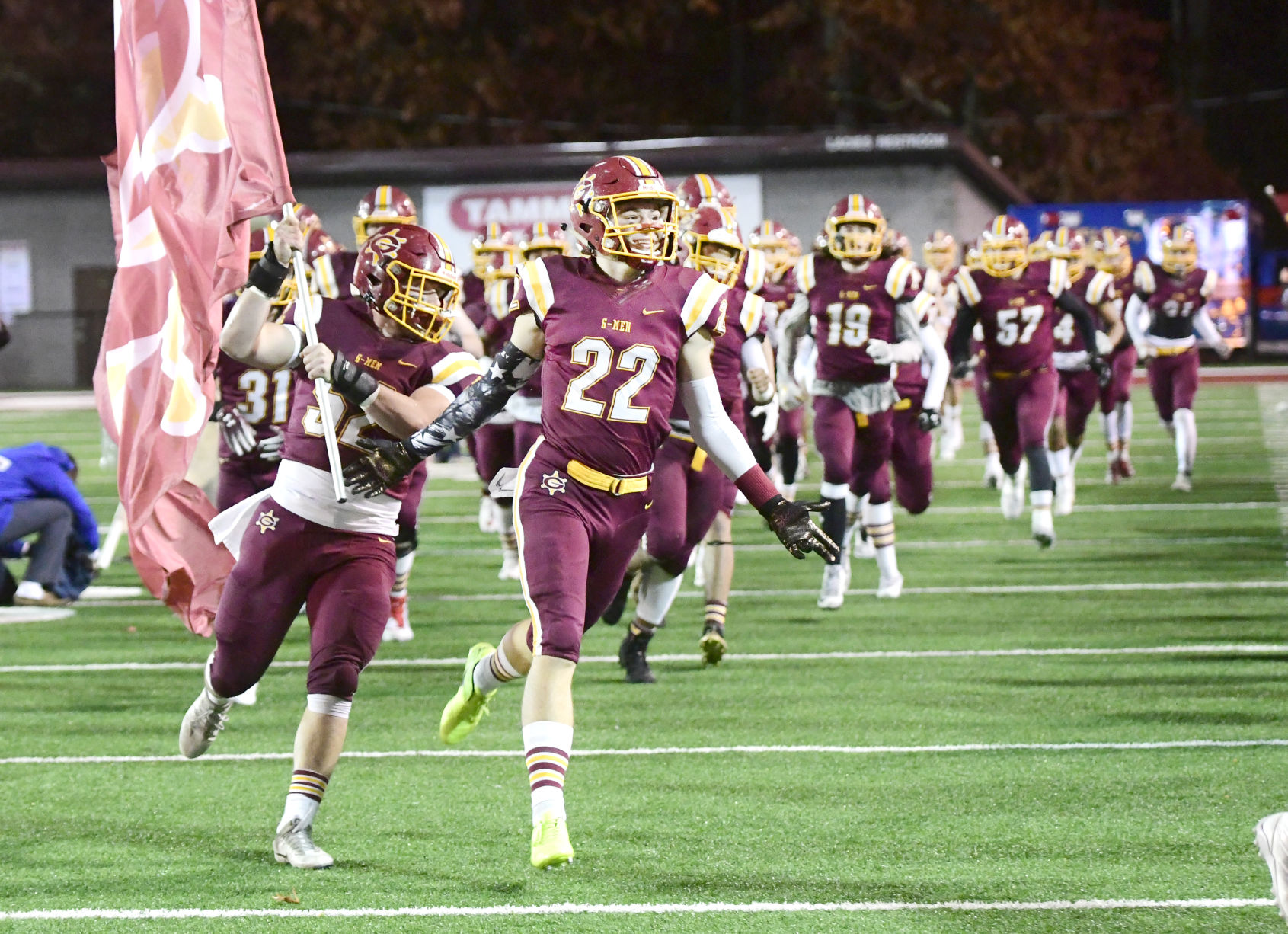 G-Men stampede...